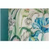 Кпб евро "эдем", хлопок 100%, цветы+бирюза, под 220*200 -1шт., прост 240*240 -1шт., навол 70*50-2шт SANTALINO (985-254)