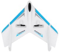 Радиоуправляемый самолет-крыло для дома и начинающих пилотов 2.4G (FX601-BLUE)