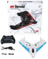 Радиоуправляемый самолет-крыло для дома и начинающих пилотов 2.4G (FX601-BLUE)