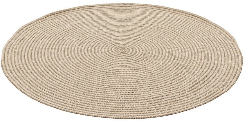 Ковер из хлопка target бежевого цвета из коллекции ethnic, D150 см (74487)