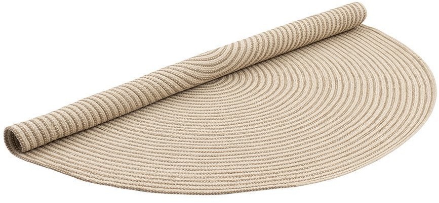 Ковер из хлопка target бежевого цвета из коллекции ethnic, D150 см (74487)