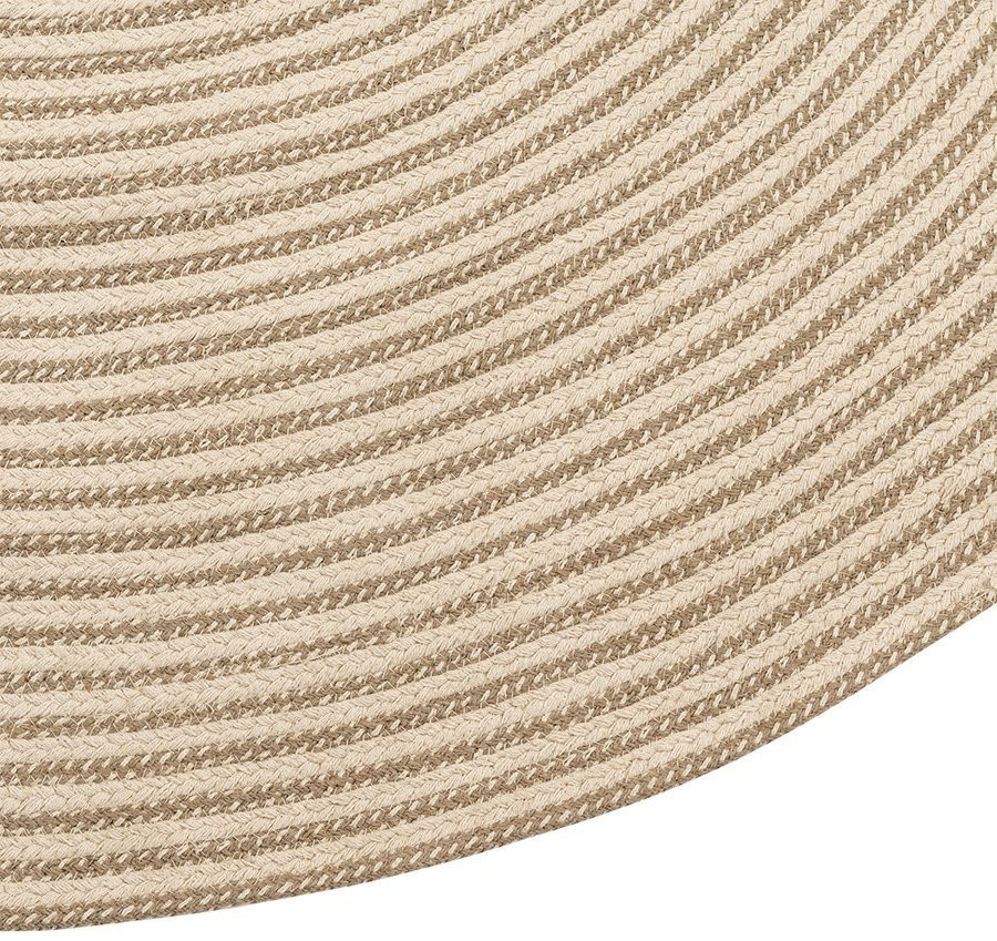 Ковер из хлопка target бежевого цвета из коллекции ethnic, D150 см (74487)