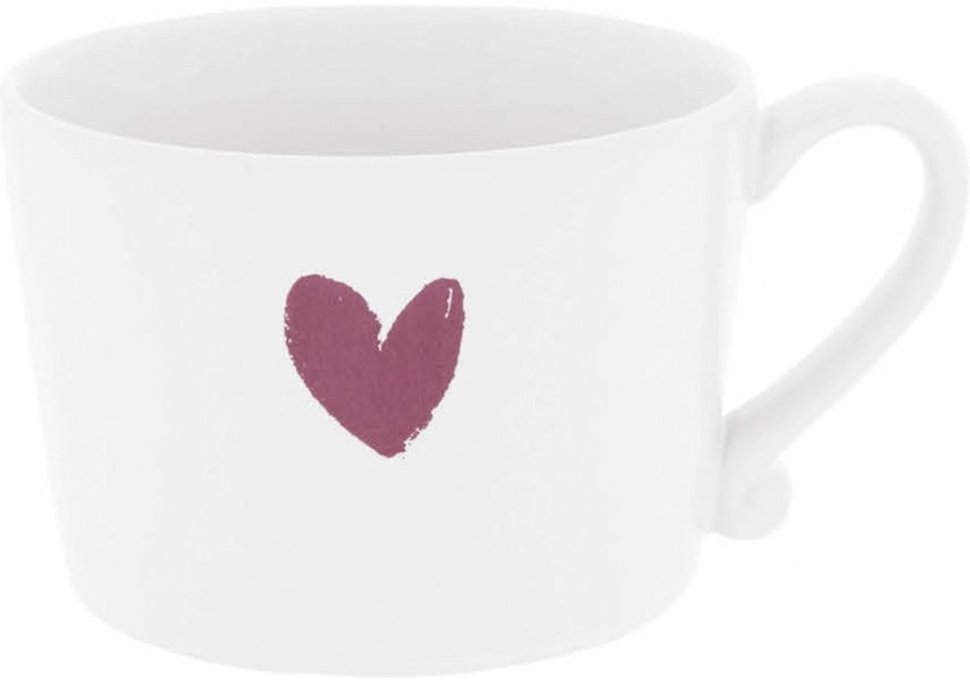 Bastion Collections Кружка White Нeart Red RJ/CUP HEART RED