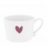 Bastion Collections Кружка White Нeart Red RJ/CUP HEART RED