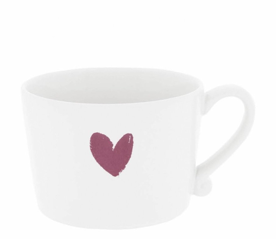 Bastion Collections Кружка White Нeart Red RJ/CUP HEART RED