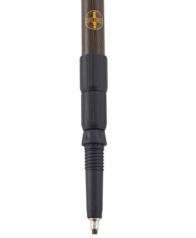Скандинавские палки Explorer, 67-135 см, 3-секционные, коричневый (1527735)