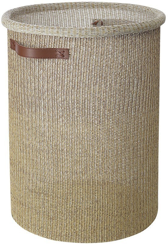 Корзина для хранения sustainable collection, D42х55 см, бежевая (77683)