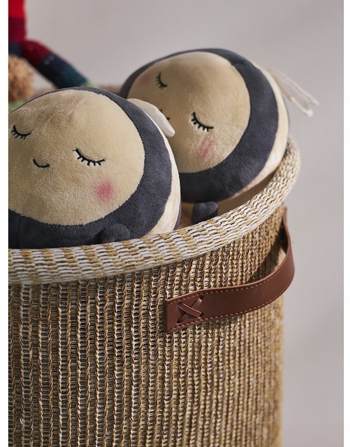 Корзина для хранения sustainable collection, D42х55 см, бежевая (77683)