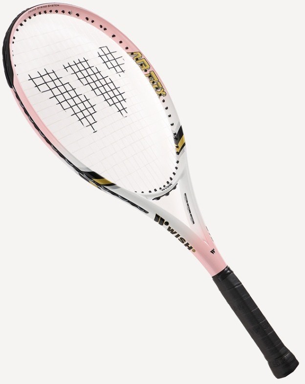 Ракетка для большого тенниса WISH Air Flex 818 26", розовый/белый (2119119)