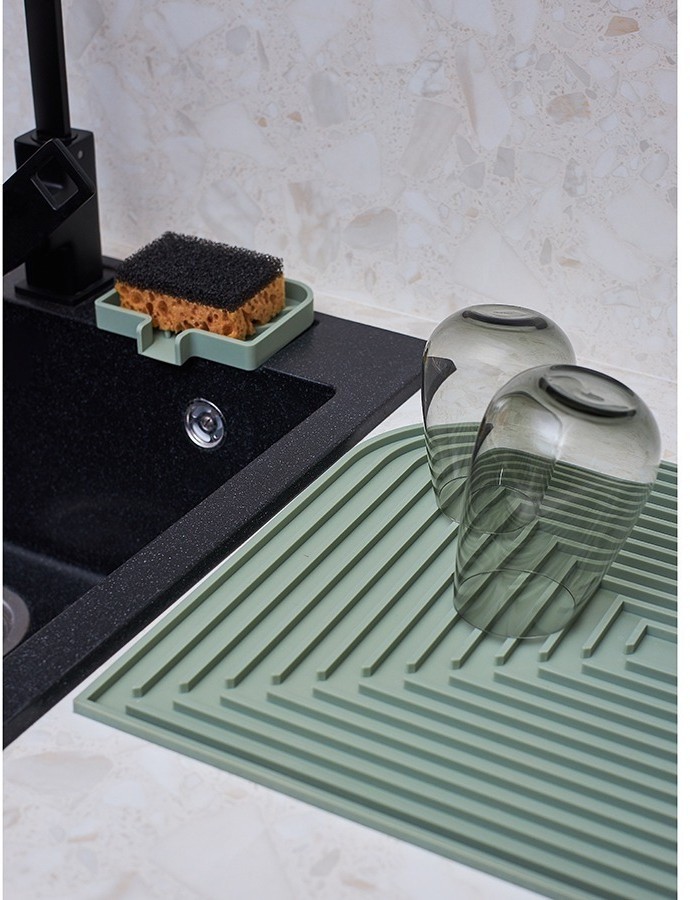 Мыльница dry flex, шалфей (78438)