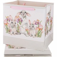 Комплект бумажных пакетов из 4 шт. 30*30*25 см. Lefard (521-244)