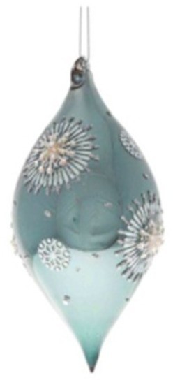 Новогодняя игрушка шар P15409, blue, GOODWILL