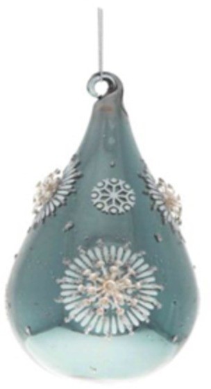 Новогодняя игрушка шар P15409, blue, GOODWILL