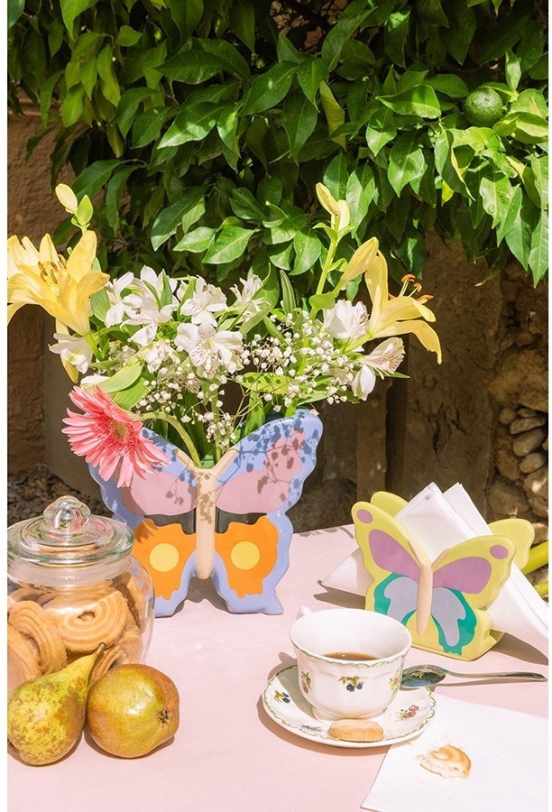 Ваза woodland, butterfly, 20 см (78936)