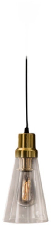 Люстра Филамен 8006, металл, стекло, clear/brass, RESTORATION HARDWARE