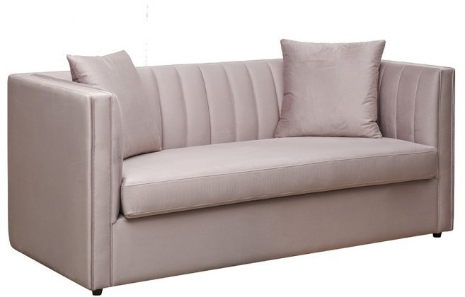 Диван Paolo двухместн.раскл. велюр беж. Colt1001 182*90*78см,2 под. (TT-00012861)