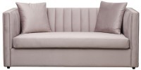 Диван Paolo двухместн.раскл. велюр беж. Colt1001 182*90*78см,2 под. (TT-00012861)