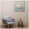 Картина "парусники" 80х80х3 см Bronco (534-216)