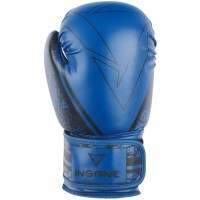 Перчатки боксерские INSANE ODIN, ПУ, синий, 12 oz (1738644)