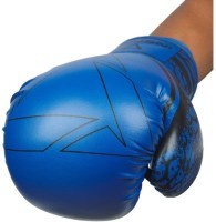 Перчатки боксерские INSANE ODIN, ПУ, синий, 12 oz (1738644)