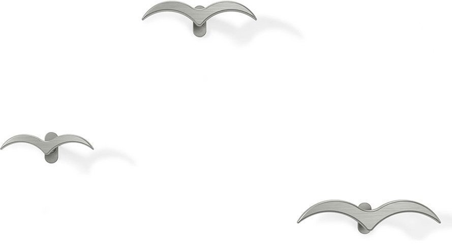 Набор настенных крючков alouette, никель, 3 шт. (69195)