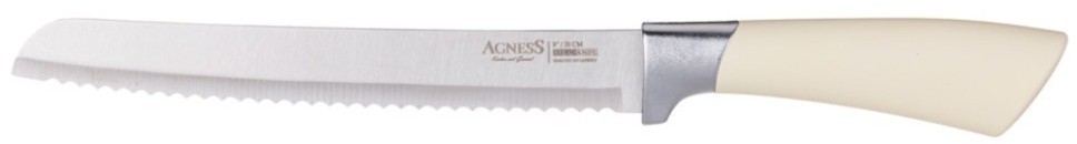 Набор ножей agness  на пластиковой подставке, 6 предметов (911-768)