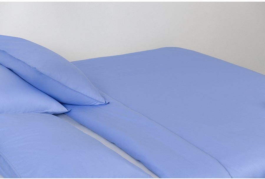 Набор из двух наволочек из сатина сиреневого цвета из коллекции essential, 50х70 см (73692)