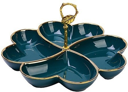 Менажница с ручкой 4 секции LORAINE (12142)