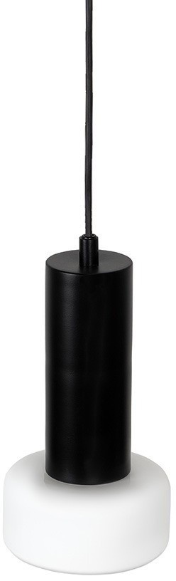 Светильник подвесной каскадный fungus, D15х25 см, 5 плафонов, белый/черный (77492)