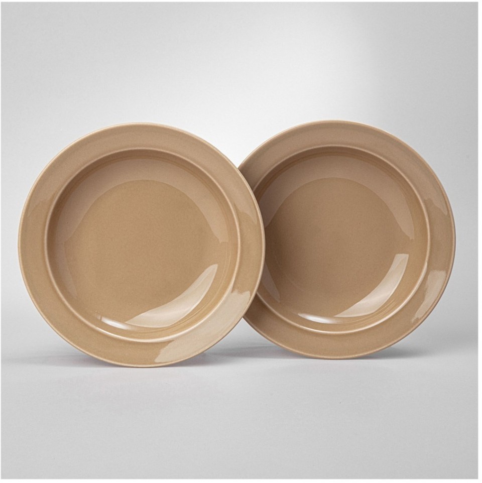 Набор тарелок суповых lefard tint 22,5 см (мокко) 2 шт. (48-839-1)