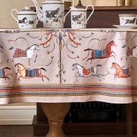 Скатерть овальная &quot;passage&quot;160х220см ,капучино, 100% хлопок,твил, пропитка Lefard (850-760-41)