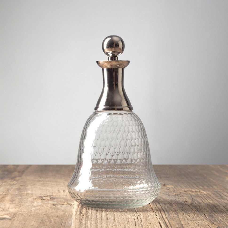 Графин RO-7553/HMN, металл, стекло, chrom, ROOMERS TABLEWARE