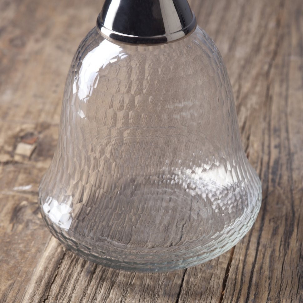 Графин RO-7553/HMN, металл, стекло, chrom, ROOMERS TABLEWARE