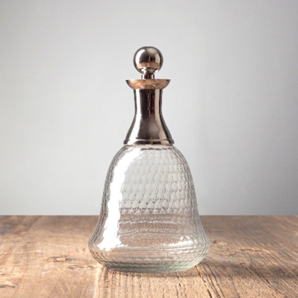 Графин RO-7553/HMN, металл, стекло, chrom, ROOMERS TABLEWARE