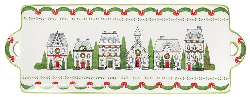 Блюдо сервировочное olgod из коллекции new year essential, 34 см (79415)