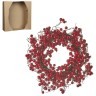 Венок из красныз ягод 40 см (84057)