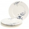 Набор тарелок закусочных lefard "blue garden" 4 шт. 20 см (191-347-1)