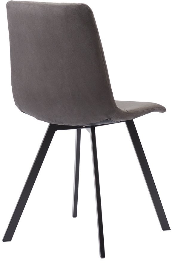 Стул jasper, экозамша, темно-серый (71515)