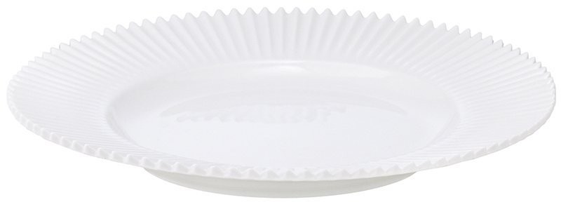 Набор из двух тарелок белого цвета из коллекции edge, 21 см (75177)