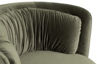 Кресло поворотное велюр зеленый 76*72*71см (TT-00014343)