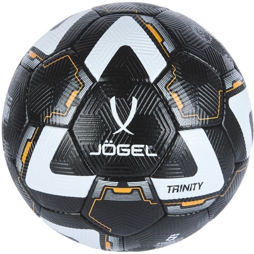 Мяч футбольный Trinity №5, черный/белый (785154)