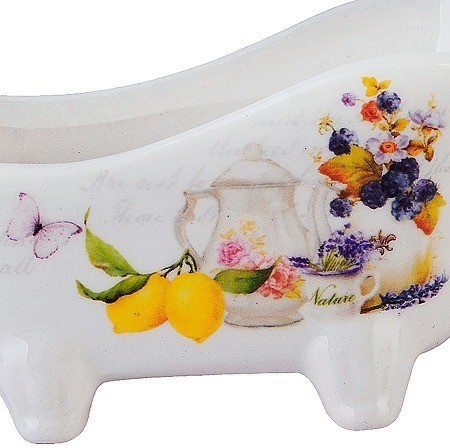 Подставка для губки 12х6х6,2см Утренняя свежесть LORAINE (60188)