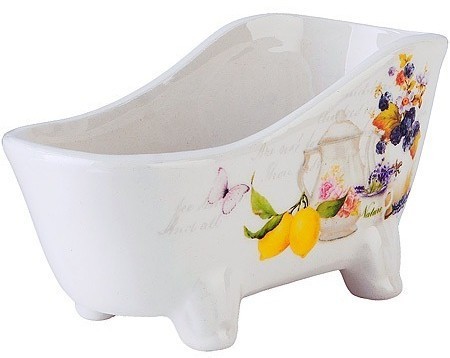 Подставка для губки 12х6х6,2см Утренняя свежесть LORAINE (60188)