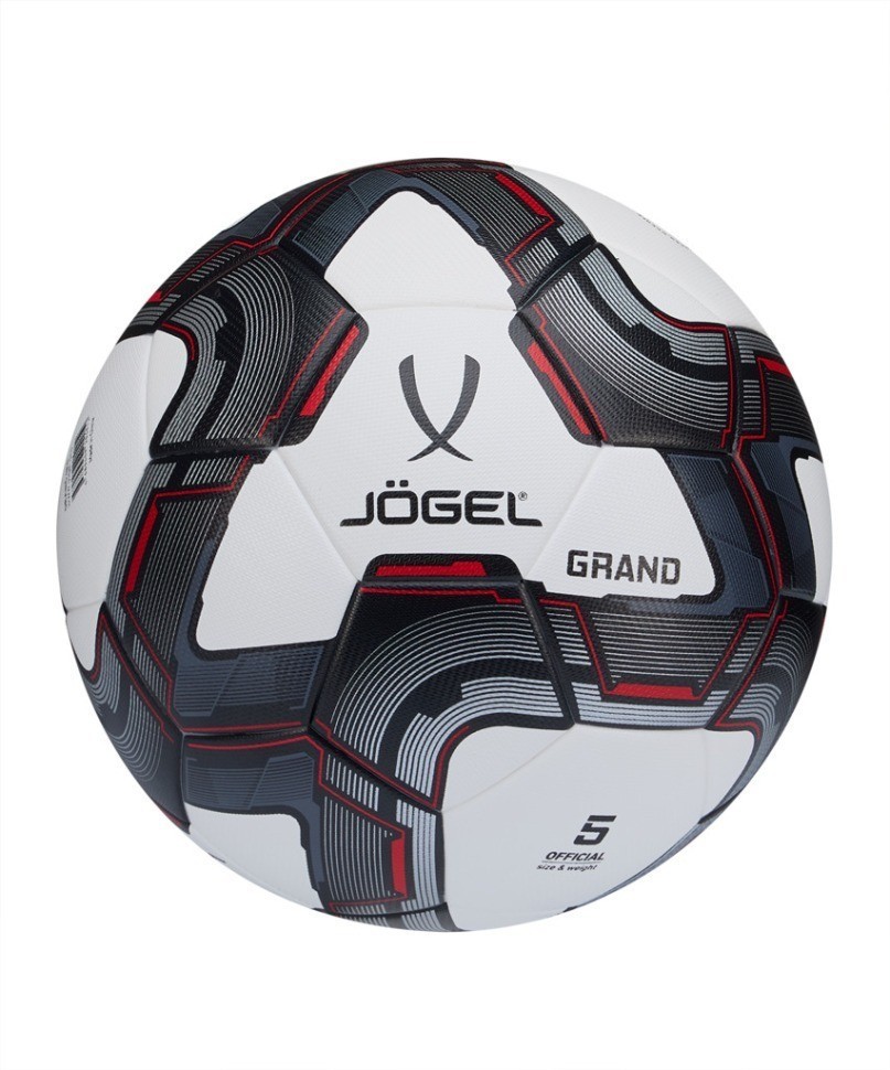 Мяч футбольный JOGEL Grand №5, белый (2108415)