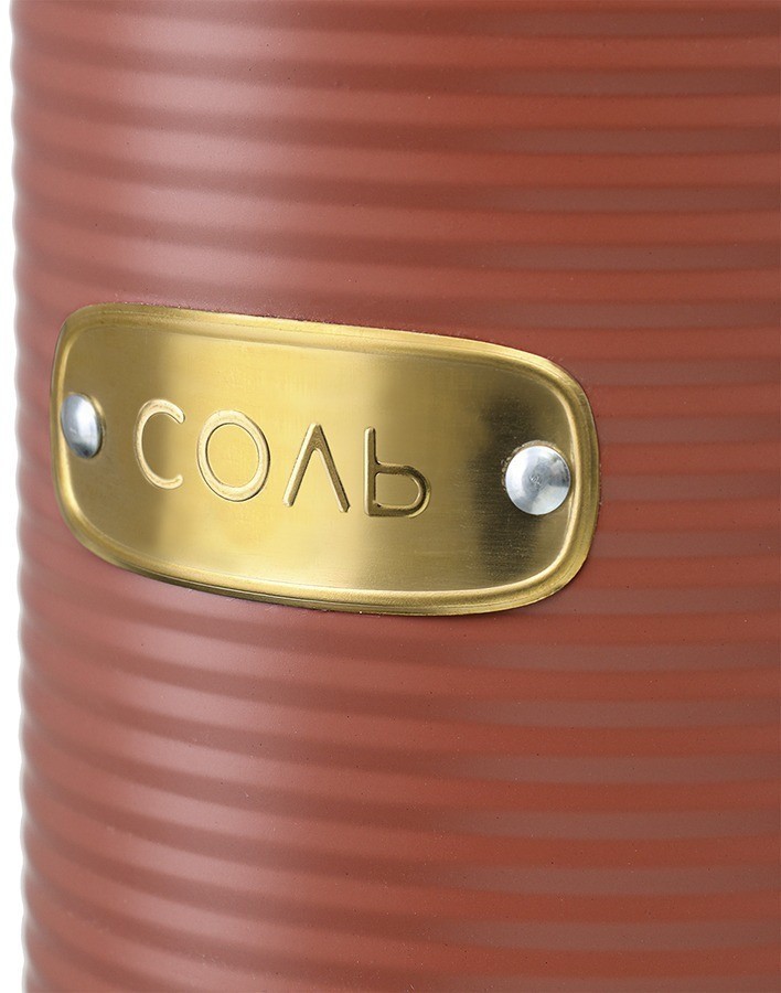 Банка для хранения соли irmel, 1,3 л, терракота (78399)