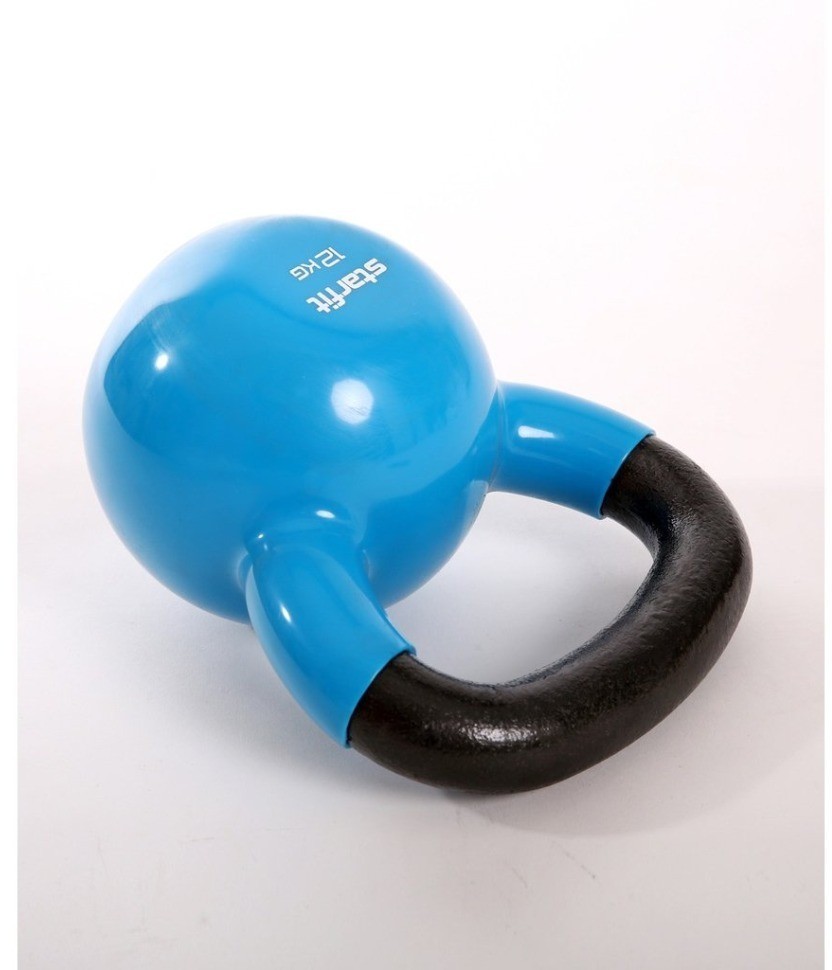 Гиря виниловая STARFIT DB-401, 12 кг, синий (998519)