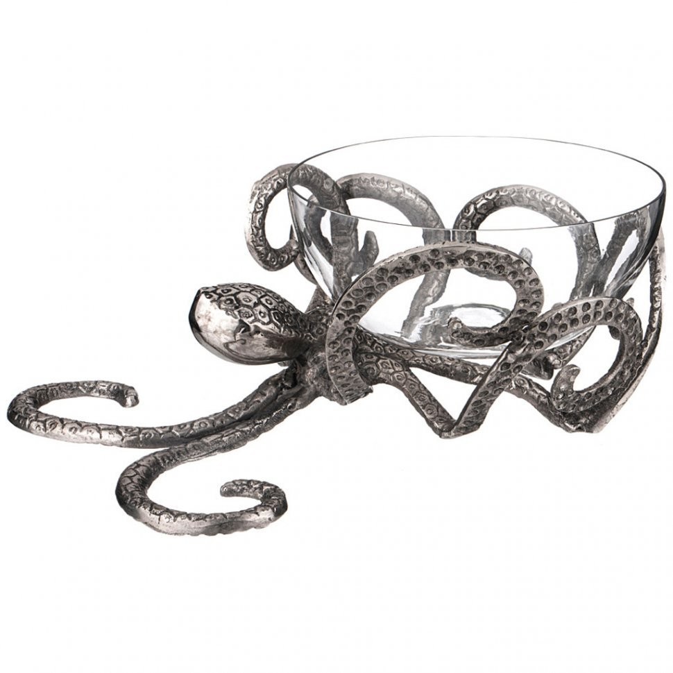 Конфетница "осьминог" 34*20 см. высота=15 см. серия "dal mare" Lefard (725-030)