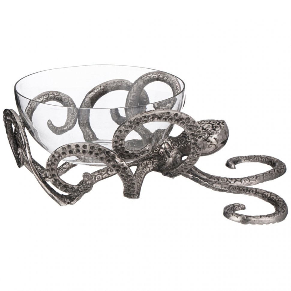 Конфетница "осьминог" 34*20 см. высота=15 см. серия "dal mare" Lefard (725-030)