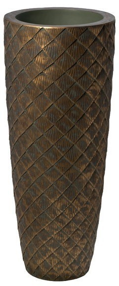 Кашпо c золотым орнаментом d37*90см (TT-00013197)