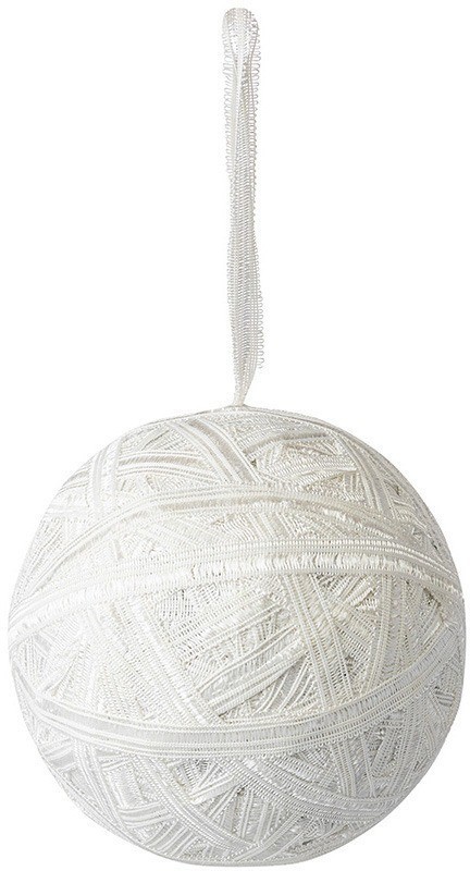 Набор ёлочных украшений white elegance коллекции new year essential, 3 шт. (78340)